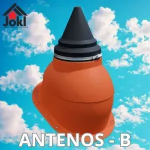 ANTENOS - B - Anténní komplet pro šindel, hladký plech.